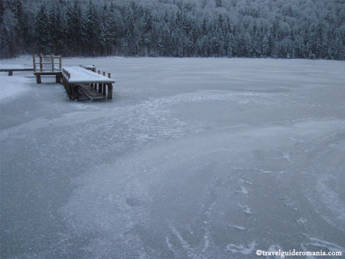The only lake from Romania located in a volcanic crater