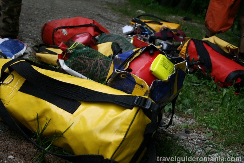 Speleological equipment - caving in Romania