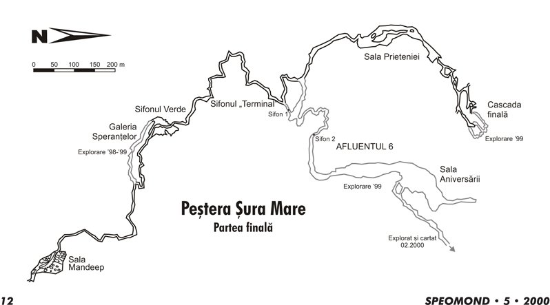 map Sura Mare cave
