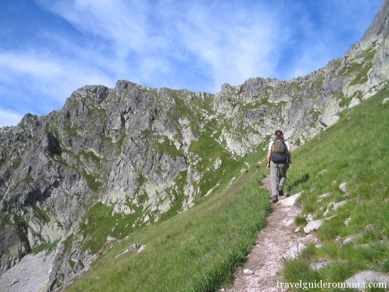 Trail in Retezat mountains trail in Retezat mountains