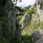 limestone lanscape at Domoglet Natural Park