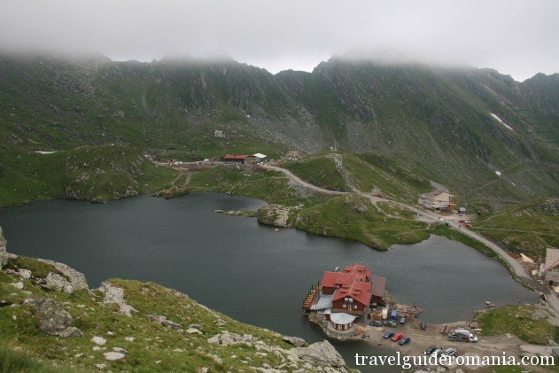 Balea lake - Fagaras mountains Balea lake - Fagaras mountains