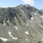 Papusa peak seen from Galesu valley