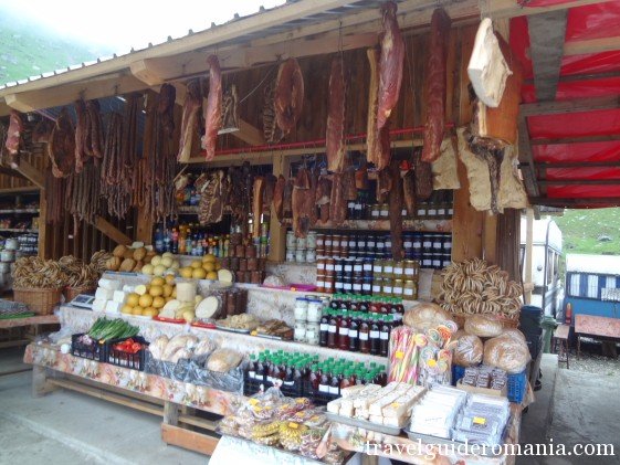 traditional romanian food - at Balea lake - Fagaras Mountains traditional romanian food - at Balea lake - Fagaras Mountains