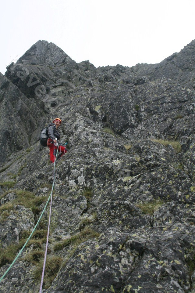 Climbing in the Carpathians