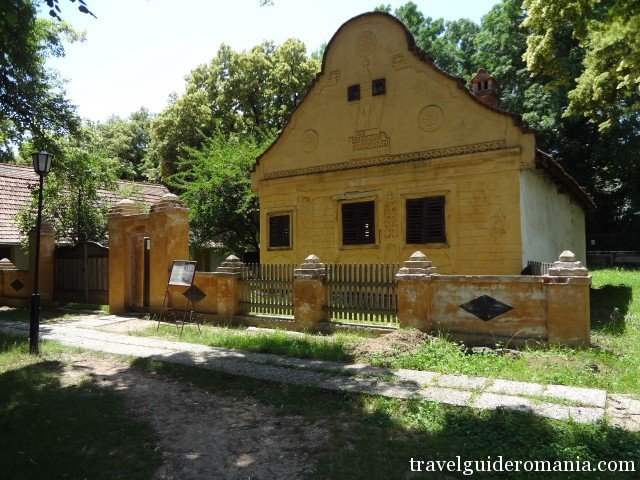traditional house in Banat folk area
