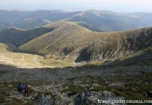 Trekking in Parang Mountains view in Parang mountains - near Transalpina altitude road