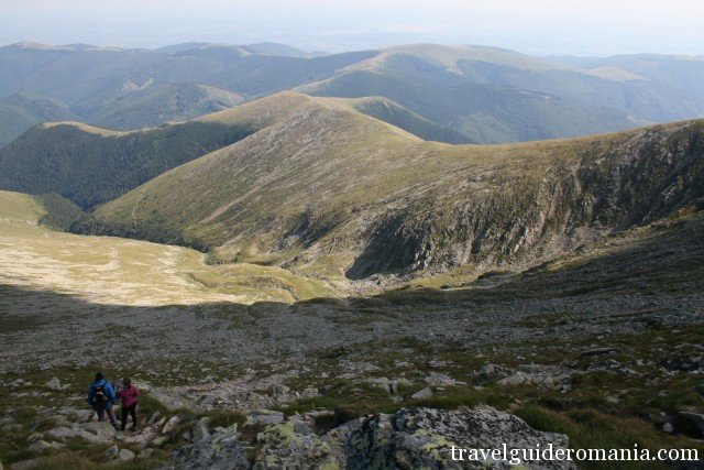 view in Parang mountains - near Transalpina altitude road