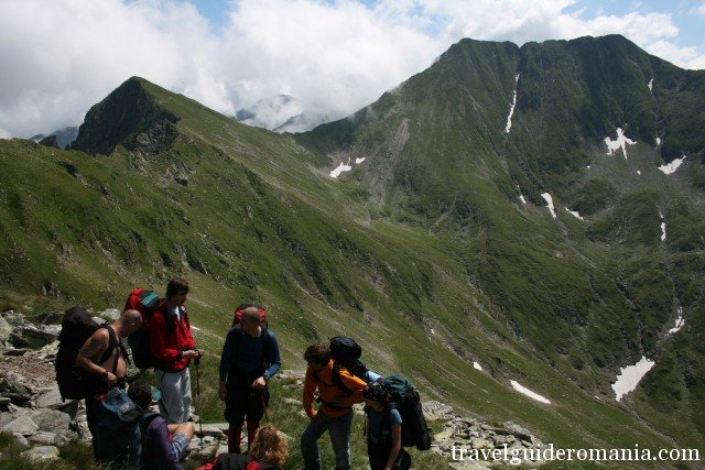 Moldoveanu peak and Vistea Mare peak