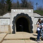 entrance of Alburnus Maior mines at Rosia Montana