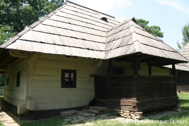 Traditional house from Moldova folk area Traditional house from Moldova folk area