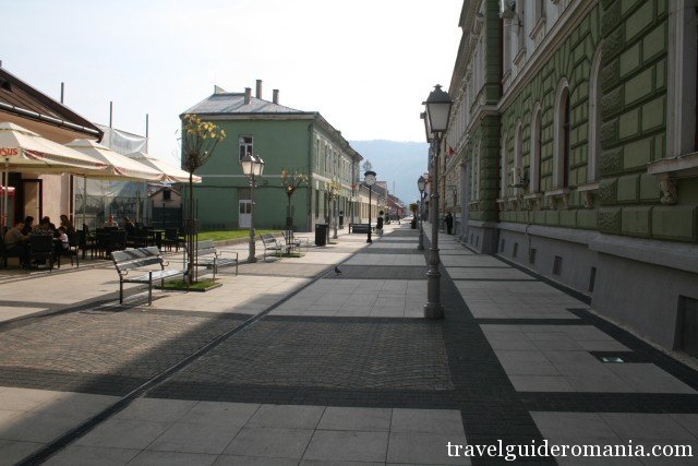 The old historic city centre of Sighetul Marmatiei The old historic city centre of Sighetul Marmatiei