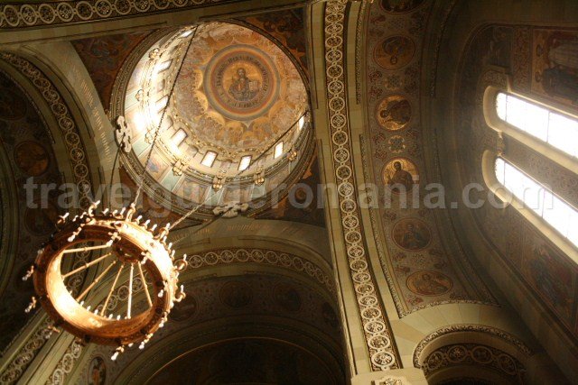 The interior of Orthodox Cathedral in Alba Iulia