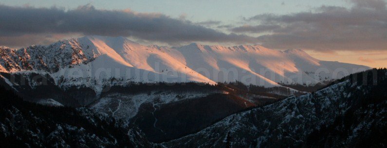 Oslea ridge - a subdivision of Valcan Mountains