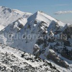 Piule peak in Limestone Retezat mountains