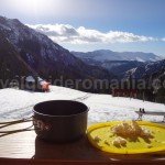 breakfast on the sheepfold`s verandah