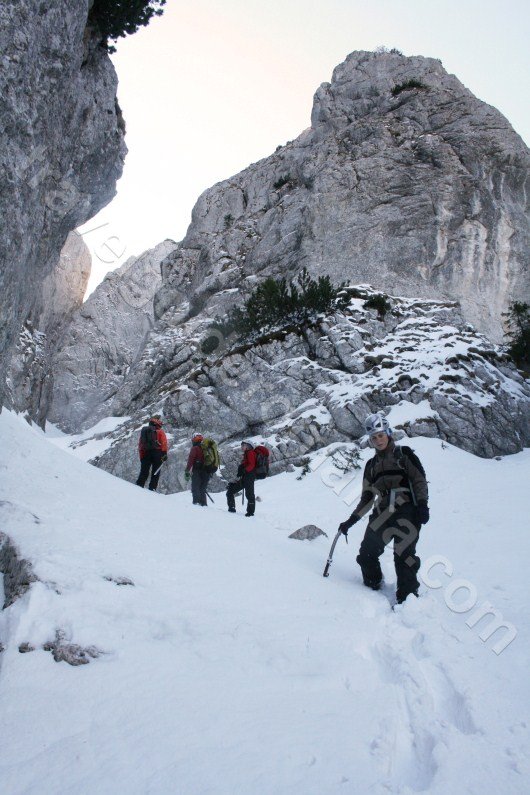 Cioranga Canyon in Piatra Craiului Mountains