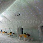 Restaurant and Bar room at Balea Lac Ice Hotel