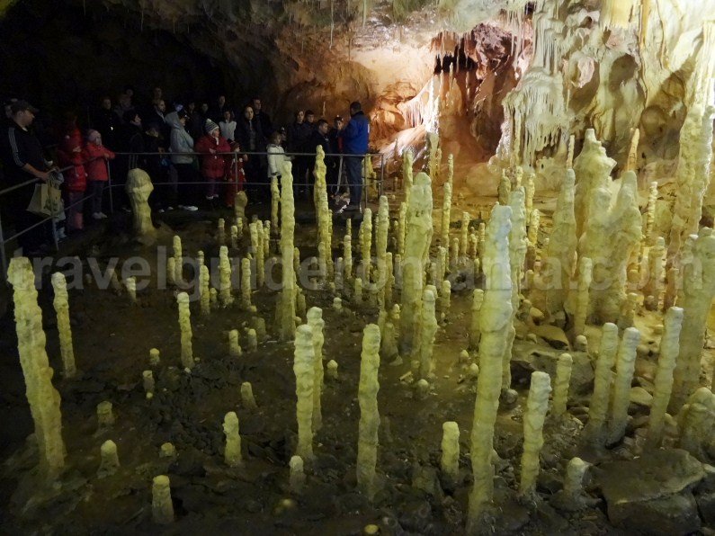 The Candles Gallerie in Pestera Ursilor - Bears cave