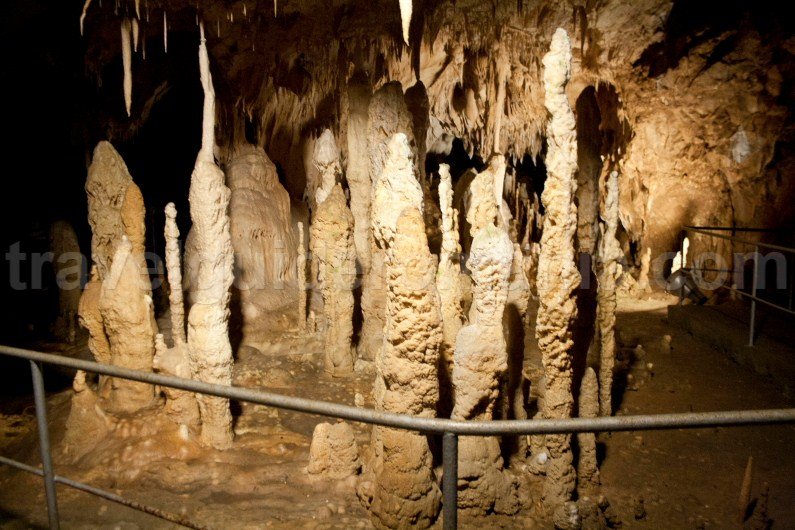 stalagmites in Bears Cave - Apuseni Nature Park
