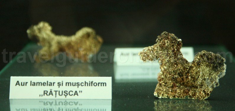 Gold exhibit from Gold Museum - Romania