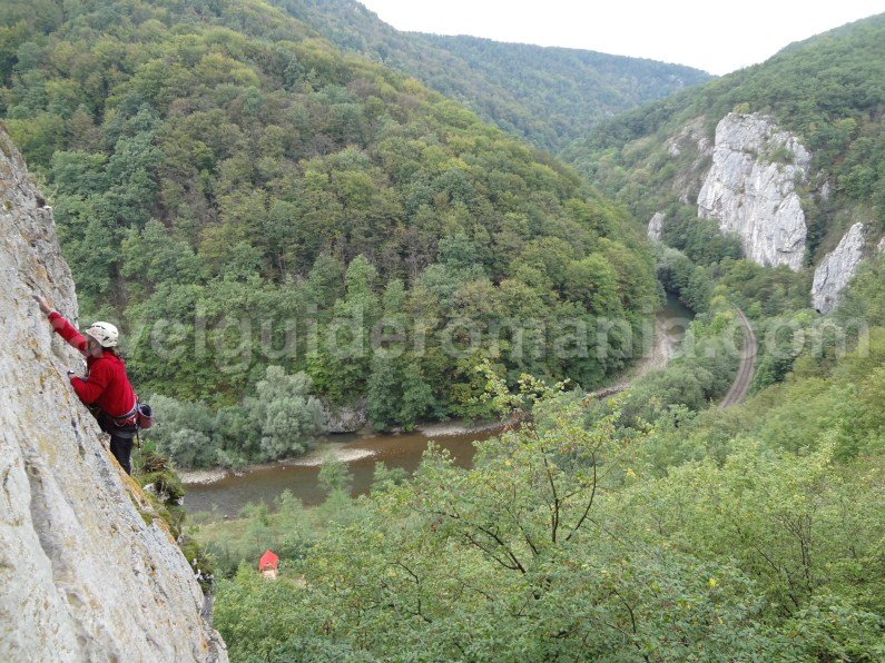 Climbing in Vadul Crisului - Apuseni Mountains
