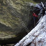 Descending in Bortig Pit Cave -Apuseni Mountains