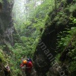 Fifth pitch – Cheia Rea canyon