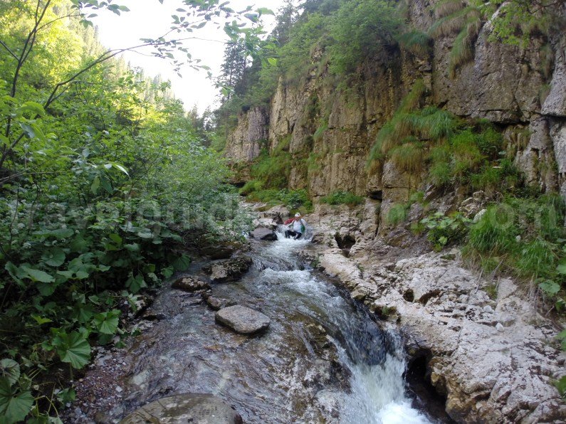 Body rafting in Romania - Somesul Cald Valley