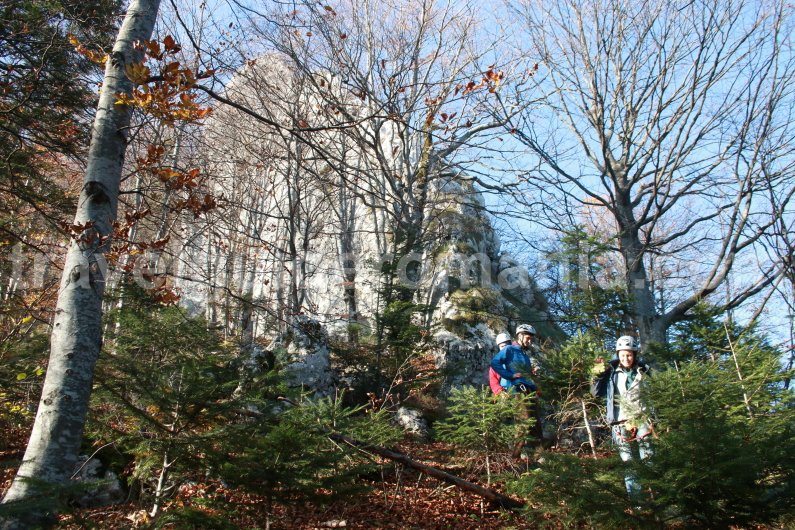 The comeback from the via ferrata route