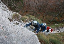 Via ferrata route at Pietrele Negre area – Arieseni Via ferrata - Vartop Arieseni resort