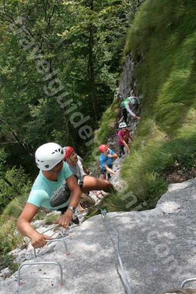 Via ferrata track in Romania - Arieseni - Vartop