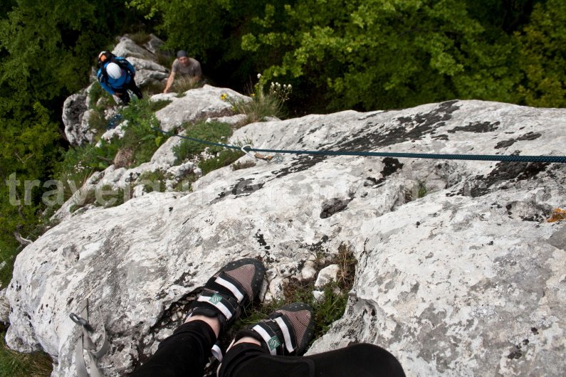 climbing with mountain guide in Romania