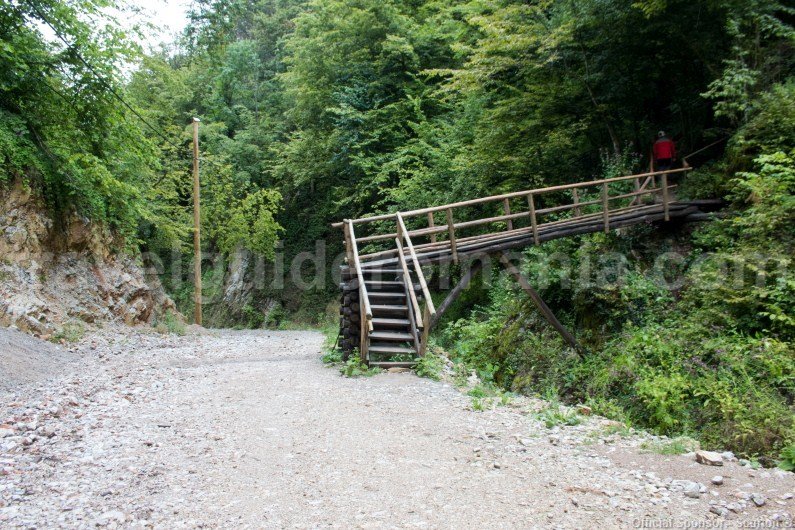 The path leading to Meziad cave - Romania