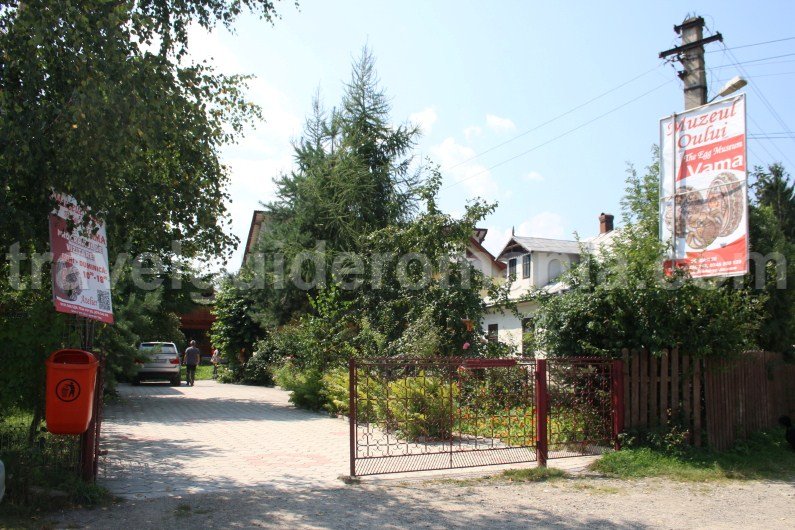 Entrance at Egg Museum, Bucovina - Romania