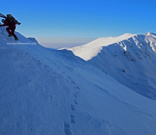 Ski touring in Parâng Mountains Parang Mountains