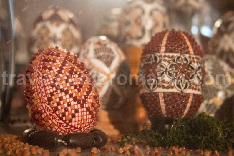 traditional eggs in Romania