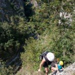 Adventure activities in Romania – Via ferrata route in Turzii Gorge