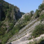 Path to via ferrata route in Turzii Gorge – Romania