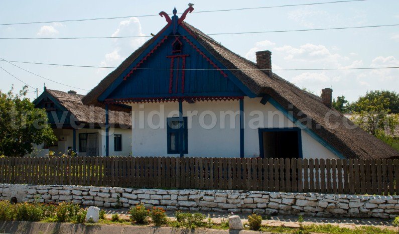 Traditional Dobrudjan house in Enisala village