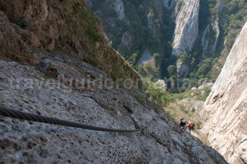 Via ferrata Romania - Turzii Gorge - Trascau Mountains