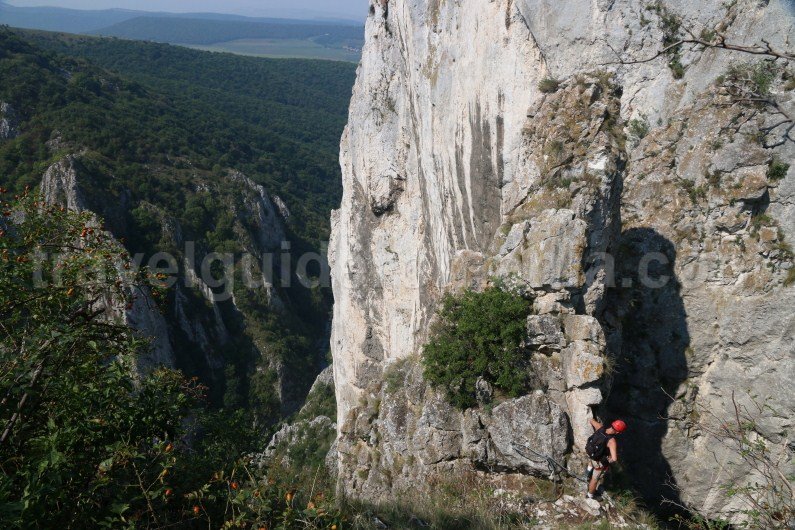 Via ferrata trips in Romania - Turzii Gorge