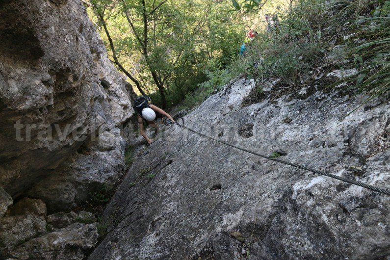 Via ferrata trips in Transilvania - Turzii Gorge - Romania