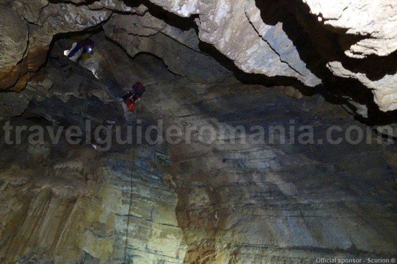 First big pit - 18m Caving in Padis area - Apuseni Mountains - V5 cave