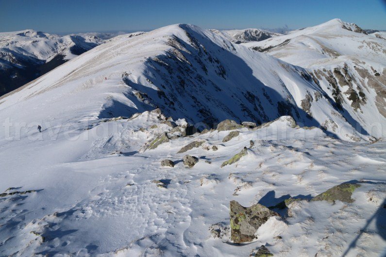 Main ridge of Godeanu Mountains - Travel to Romania