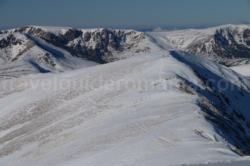 Mountain trails in Romania - Godeanu mountains - Gugu Peak
