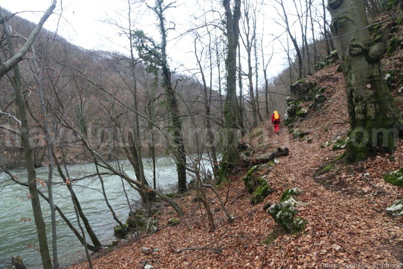 Trail to Vadul Crisului show cave - Romania