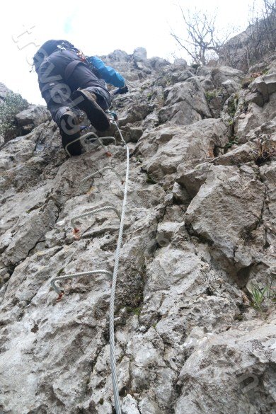 Via ferrata techniques