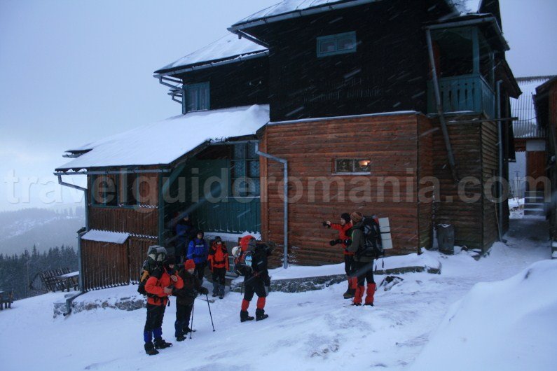 Vladeasa chalet in Apuseni Mountains