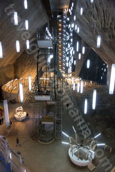 Underground salt mine in Romania - Turda Salt Mine